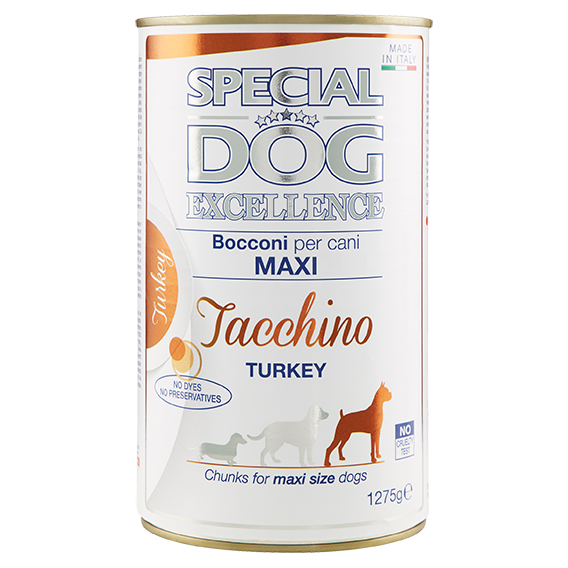Special Dog Excellence Bocconi per cani Maxi Tacchino 1275 g