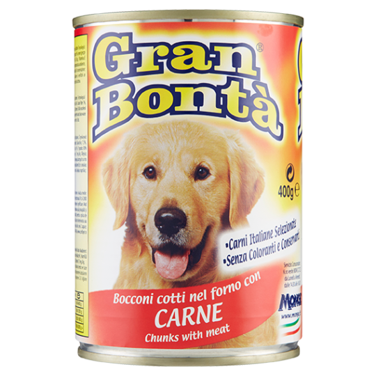 Gran Bontà  Bocconi cotti nel forno con Carne 400 g