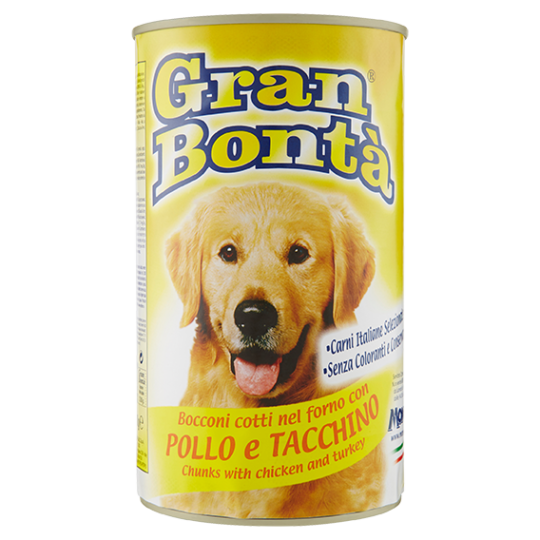 Gran Bontà  Bocconi cotti nel forno con Pollo e Tacchino 1230 g