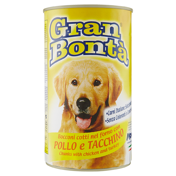 Gran Bontà Bocconi cotti nel forno con Pollo e Tacchino 1230 g