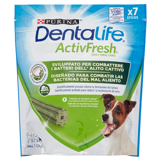 PURINA DENTALIFE ActivFresh Taglia Small busta 7 Sticks 115 g