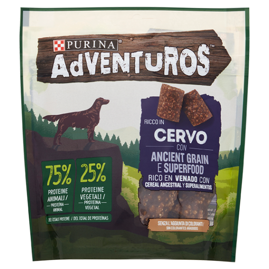 PURINA ADVENTUROS Cervo, Ancient Grain e Superfood 120 g