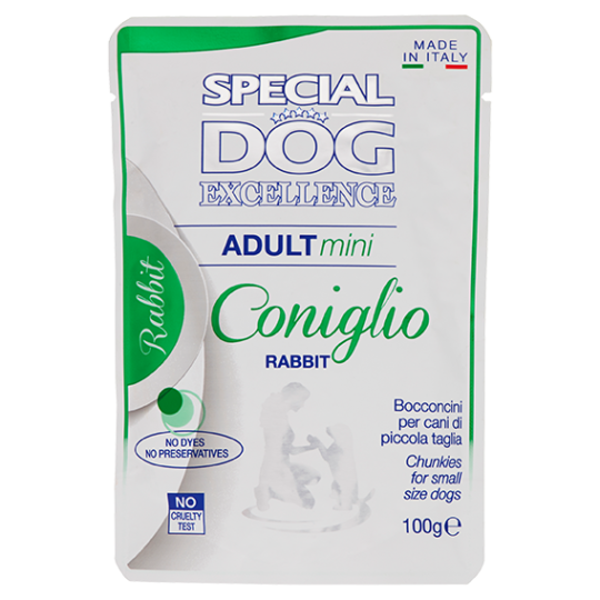 Special Dog Excellence Adult mini Coniglio Bocconcini 100 g