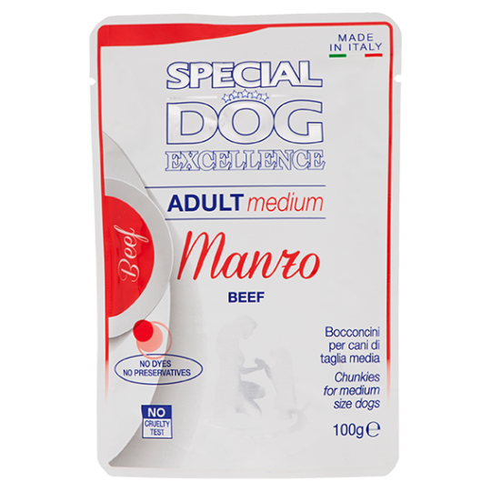 Special Dog Excellence Adult medium Manzo Bocconcini 100 g