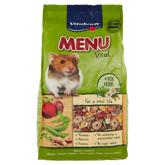 Vitakraft Menu Vital Criceti - Alimento completo 1 kg