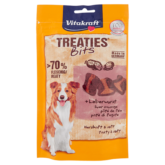 Vitakraft Treaties Bits + patè di fegato 120 g