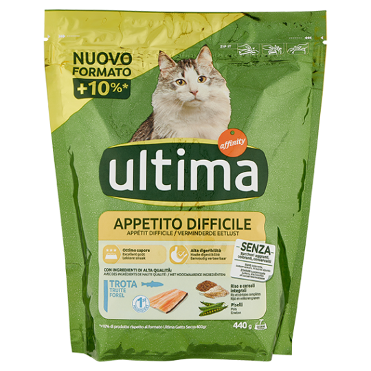 Ultima Cat Appetito Difficile Trota 440 g
