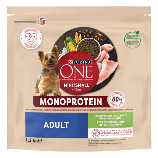 purina one monoprotein tacchino 1,2 kg