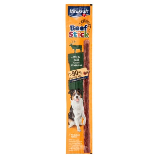 Vitakraft Beef Stick Original + Selvaggina 12 g