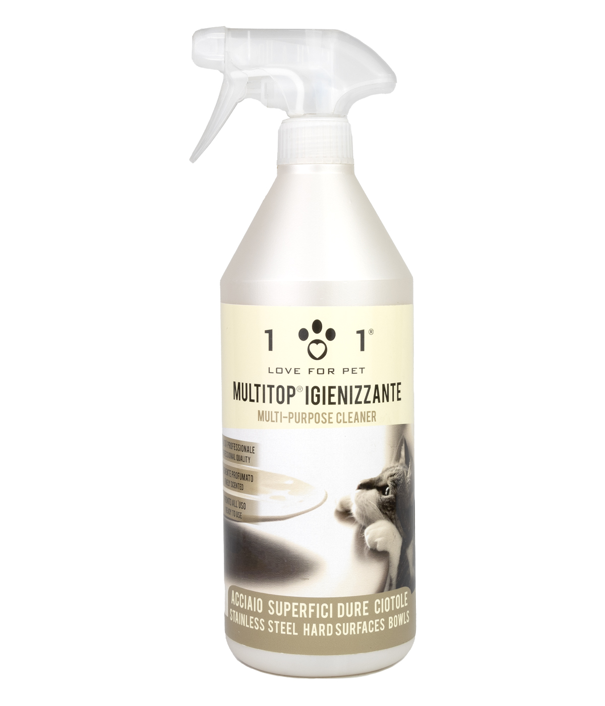 Multi top igienizzante pet friendly superfici