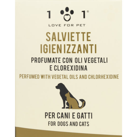 Salviette Igienizzanti con Clorexidina pz 25