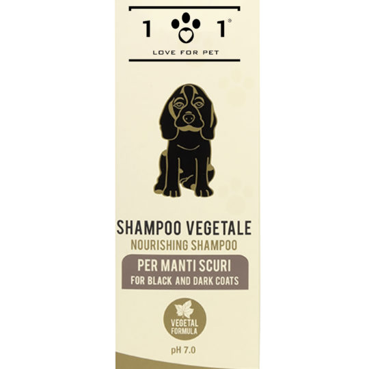 Shampoo Vegetale per Manti Scuri 250 ml