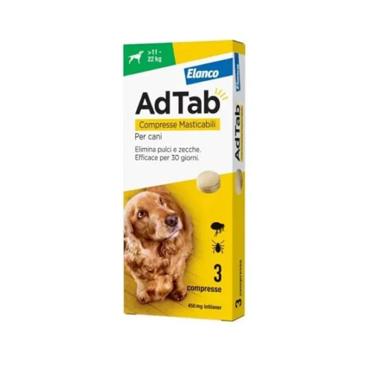 ADTAB CANE 3 CPR 450MG 11-22KG - VERDE