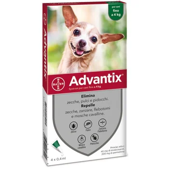 ADVANTIX KG. 0/4 VERDE ML.0,4 4PIP