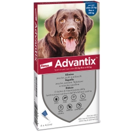 ADVANTIX KG.25/40 BLEU ML.4,0 4PIP