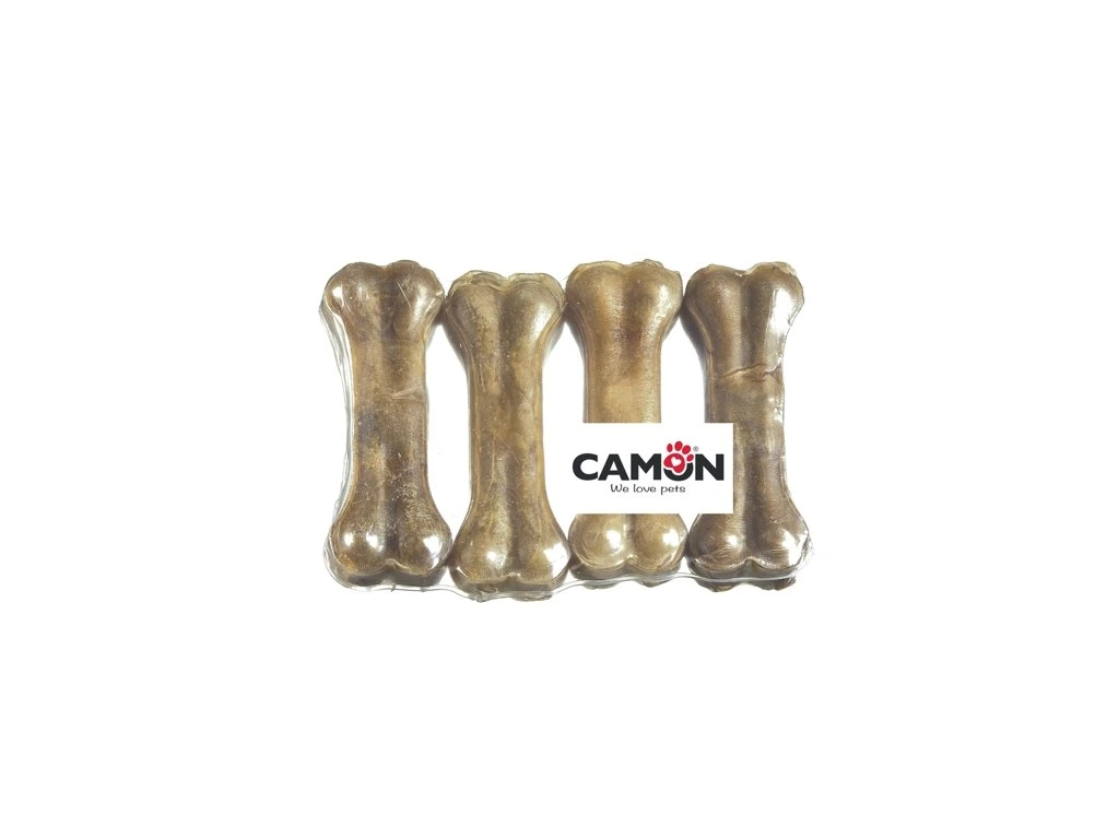 CAMON Ossi di pelle bovina 10cm 200g (50g 4pcs)