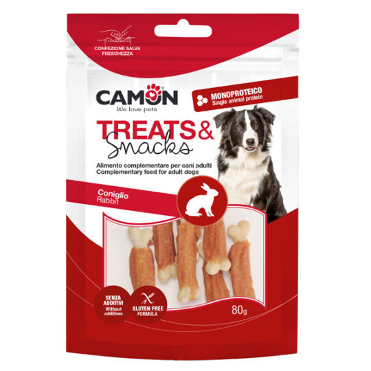 CAMON Ossicini arrotolati con coniglio (80g)