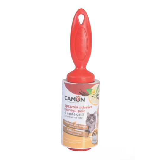CAMON SPAZZOLA ADESIVA RACCOGLIPELO MAXI 60fogli (115x220mm) VANIGLIA
