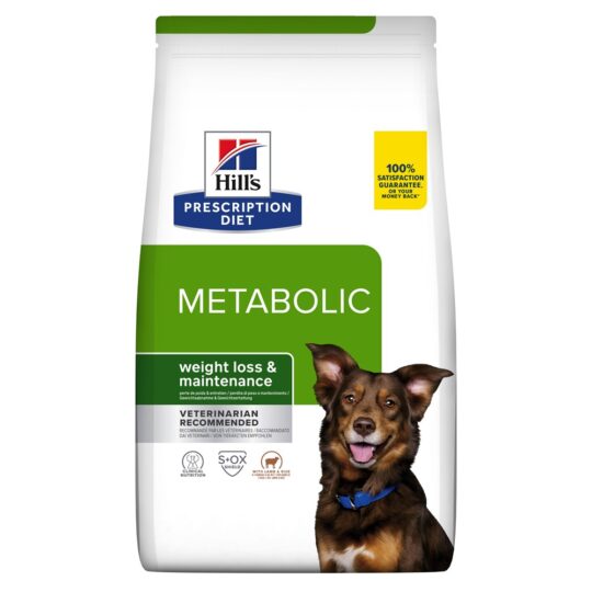 CANINE METABOLIC L&R 1,5KG LAMB E RICE