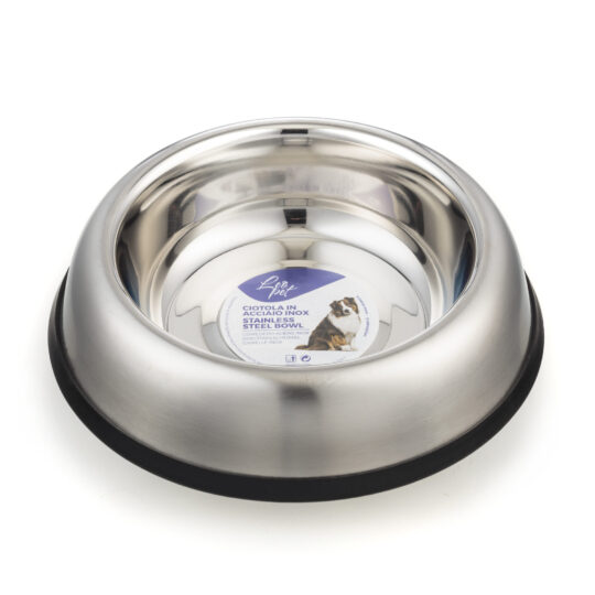 CIOTOLA ANTISCIVOLO IN ACCIAIO INOX 900 ML