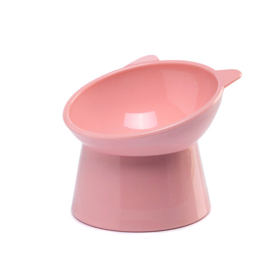 CIOTOLA PER GATTI CATTY BOWL ROSA RIALZATA E INCLINATA 150 ML