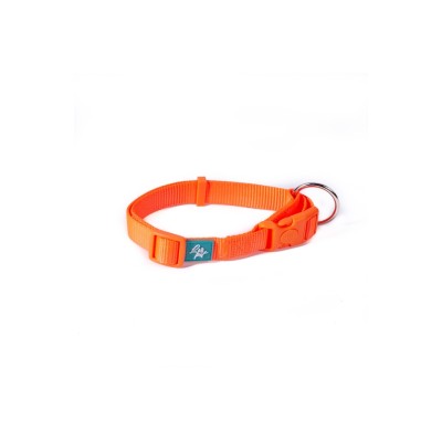 COLLARE IN NYLON ARANCIO FLUO XS 20-35X1,0 CM