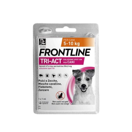 FRONTLINE TRI-ACT S 5-10KG 1PIP 1ML