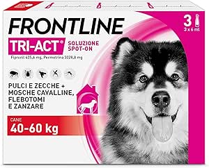 frontline tri-act XL 40-60kg 3 pip 6ml