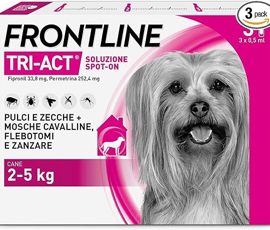 FRONTLINE TRI-ACT XS 2-5KG 3PIP 0,5ML
