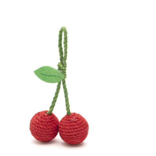 LEOPET CILIEGIE IN SISAL 17X10 CM