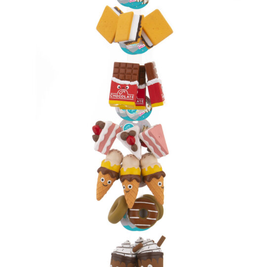 LEOPET TRECCIA DOLCETTI IN LATTICE ASSORTITI 12X6 CM