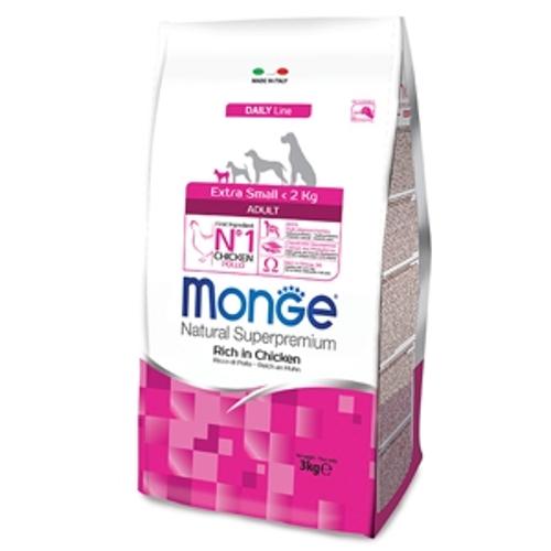 MONGE DOG EXTRA SMALL PUPPY 800GR NEW