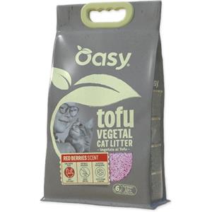 Oasy Lettiera Vegetale - TOFU RED BERRIES 6 Lt