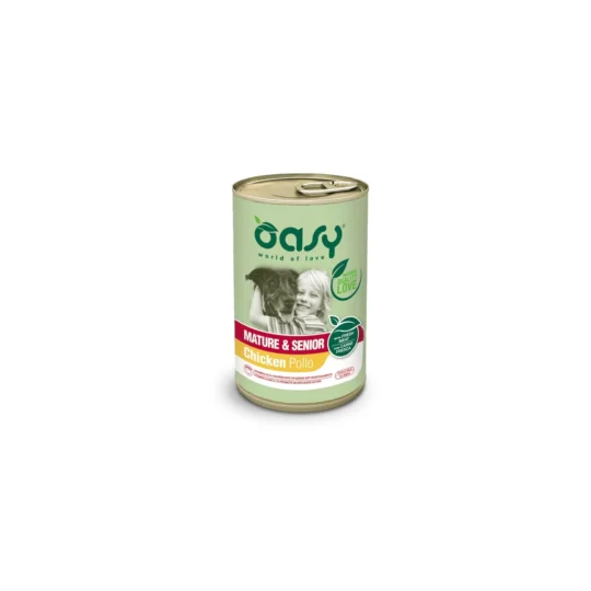 Oasy Wet Dog Lifestage - MATURE & SENIOR Lattina 400 gr