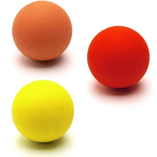 PALLA PIENA IN GOMMA DURA COLORI ASS. Ø8,5 CM