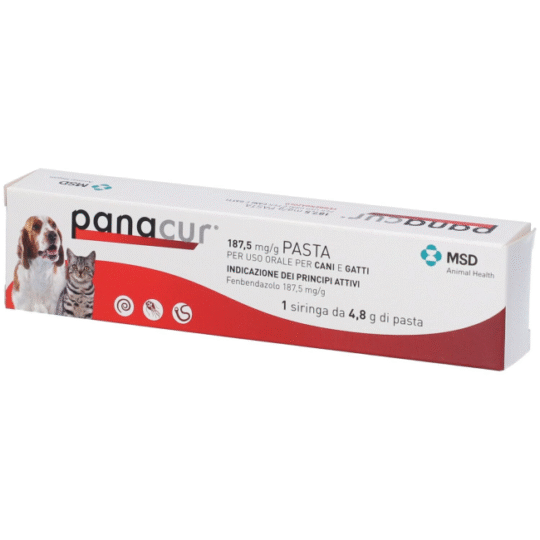 PANACUR 187,5MG/G PASTA CANI E GATTI 1 SIR 4,8GR