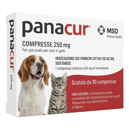 PANACUR 250 MG X 10 CPR S/R