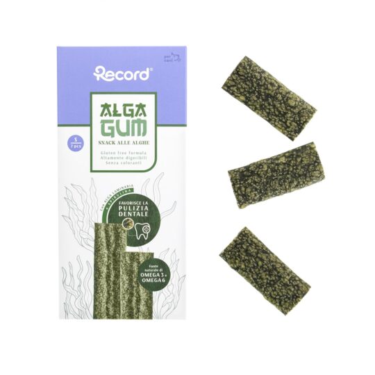 RECORD ALGA GUM 7 SNACK PER CANI S 73,5 gr.