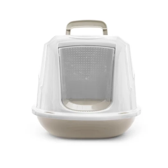 RECORD ARENA TOILETTE CHIUSA CON MANIGLIA E FILTRO TORTORA