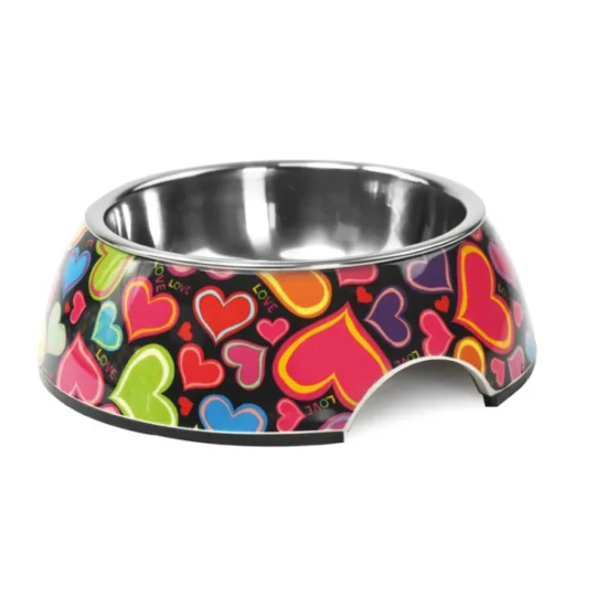 RECORD CIOTOLA MELAMINA E INOX, LOVELY FANTASIA L 22X7,5 cm 0,7 L