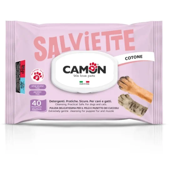 SALVIETTE 40p COTTON x cuccioli