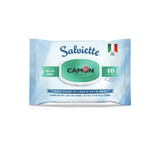 SALVIETTE 40pz MUSCHIO BIANCO