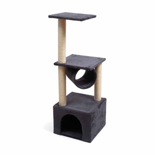 TIRAGRAFFI BARI GRIGIO SCURO 40X40X110H CM