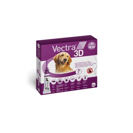 VECTRA 3D CANI 3APPL.VIOLA 25KG-40KG