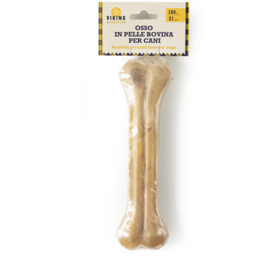 VIKING OSSO IN PELLE BOVINA 1 PZ 160 G 21 CM