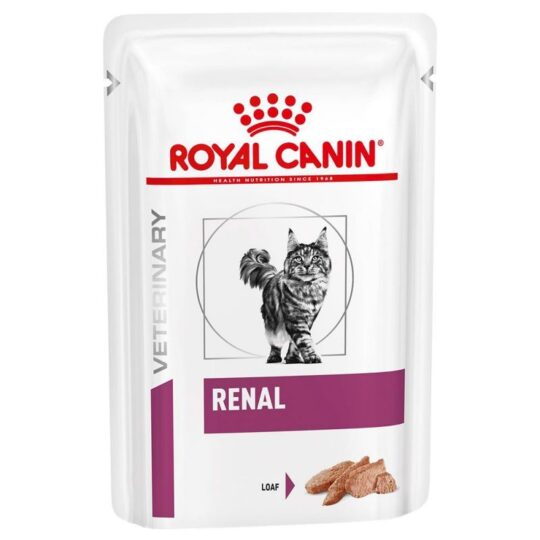 DIET RENAL CAT 12x85GR CARNE E PESCE LOAF (PATE')