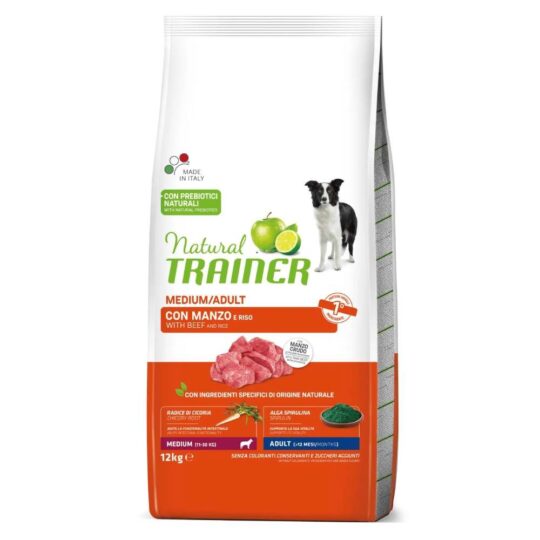 TRA NAT MEDIUM AD MANZO RISO 3KG