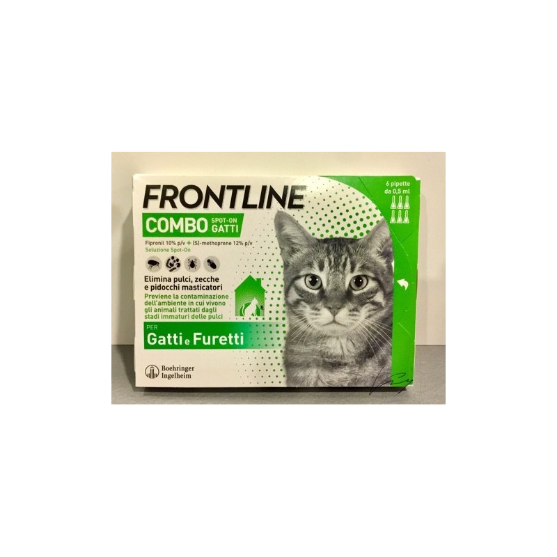 frontline combo gatti 6 pipette
