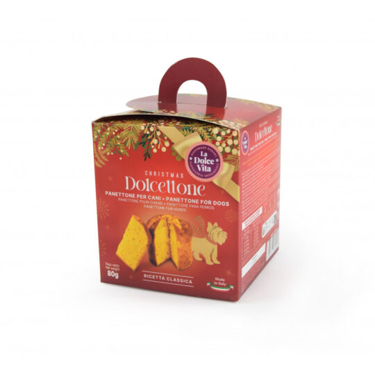 DOLCETTONE PANETTONE PER CANI CLASSICO 80 G