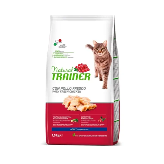 TRA CAT NAT ADULT POLLO 1,5KG MIRTILLO
